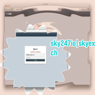 Sky247 com login password